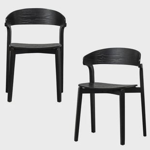 WOOOD eetkamerstoel Cras (set van 2)