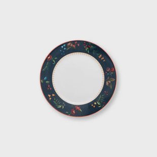 Pip Studio Berry Blues ontbijtbord (Ø21 cm)
