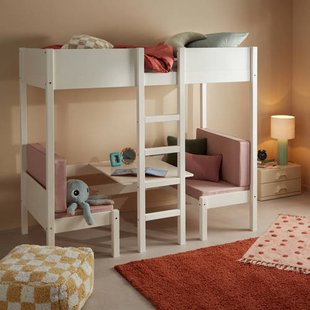 NOUS Kids hoogslaper met zitje Charlie (90x200 cm)