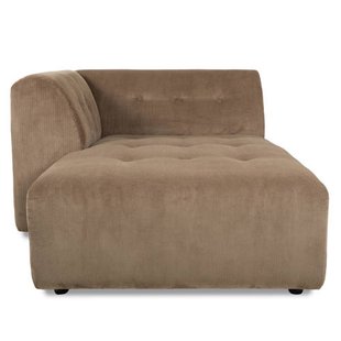 HKLIVING chaise longue links Vint