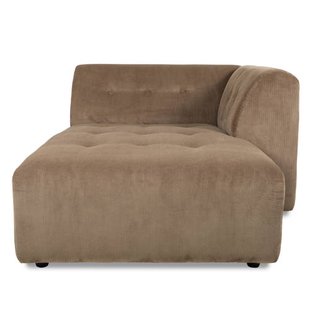 HKLIVING chaise longue rechts Vint