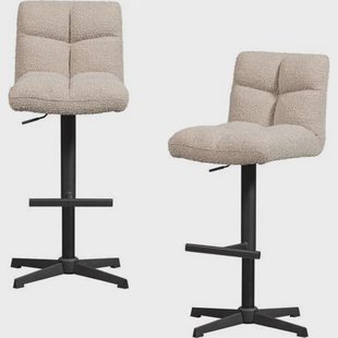 WOOOD barkruk (set van 2) Vinny