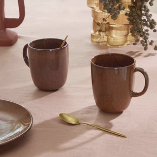 NOUS Living Organic mok (Ø9 cm) (340 ml) (set van 2)