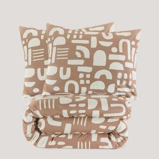 NOUS Living katoenen dekbedovertrek 2-persoons (200x220 cm)