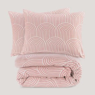 NOUS Living katoenen dekbedovertrek 2-persoons (200x200 cm)