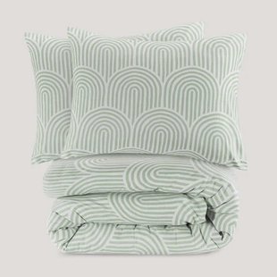 NOUS Living katoenen dekbedovertrek 2-persoons (200x200 cm)