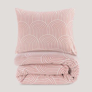 NOUS Living katoenen dekbedovertrek 1-persoons (140x200 cm)