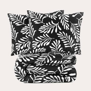 NOUS Living katoenen dekbedovertrek lits-jumeaux (240x220 cm)