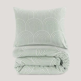 NOUS Living katoenen dekbedovertrek 1-persoons (140x200 cm)