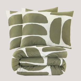 NOUS Living katoenen dekbedovertrek 2-persoons (200x200 cm)