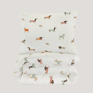 NOUS Kids katoenen dekbedovertrek 1-persoons (140x200 cm)