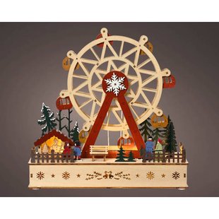 Lumineo LED kerstdorp binnen