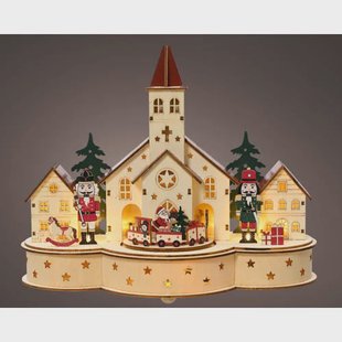 Lumineo LED kerstdorp binnen