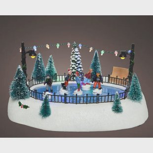 Lumineo LED kerstdorp binnen