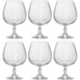 Bormioli Rocco Cognac Glazen America 20's - 650 ml - 6 stuks