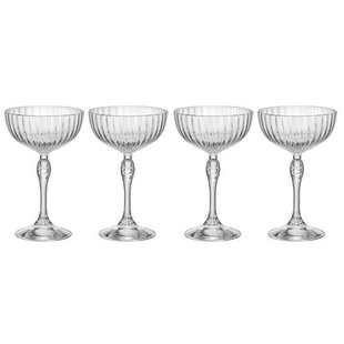 Bormioli Rocco Cocktailglazen America 20's - 220 ml - 4 stuks