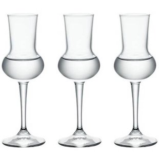 Bormioli Rocco Bormioli Grappaglazen Restaurant - 80 ml - 3 stuks
