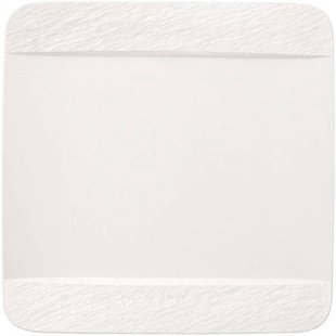 Villeroy & Boch Dinerbord Manufacture Rock Wit 28 x 28 cm