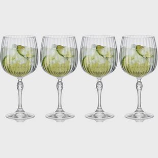 Bormioli Rocco Gin Tonic Glazen America 20's - 740 ml - 4 stuks