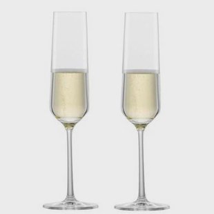 Schott Zwiesel Zwiesel Glas Champagneglazen Pure - 215 ml - 2 stuks
