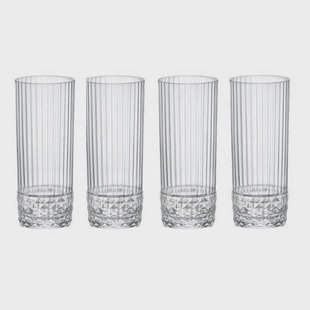 Bormioli Rocco Longdrinkglazen America 20's - 400 ml - 4 stuks