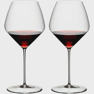Riedel Rode Wijnglazen Veloce - Pinot Noir / Nebbiolo - 2 stuks