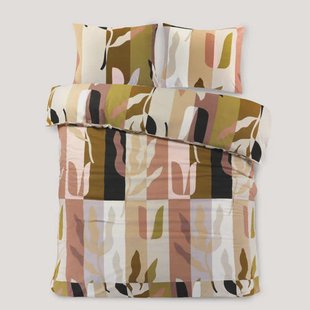 NOUS Living katoenen dekbedovertrek 2 persoons (200x200 cm)