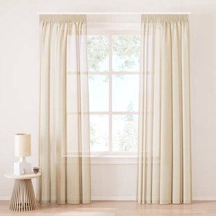 NOUS Living vitrage gordijn kant en klaar (per stuk) (280 x 270 cm)*