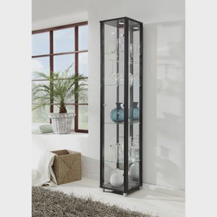 Wehkamp Home vitrinekast Lucero Standard - zwart