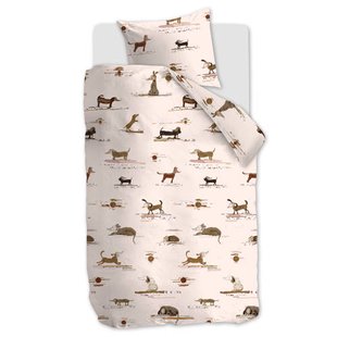 Beddinghouse kids katoenen dekbedovertrek 1-persoons (140x220 cm)