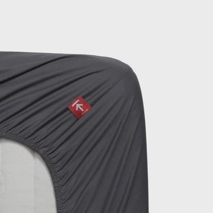 Beddinghouse percale katoenen hoeslaken - antraciet
