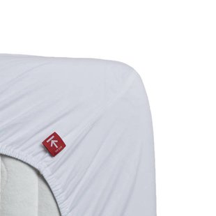 Beddinghouse premium jersey stretch topmatras split - wit