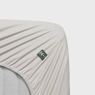 Beddinghouse percale katoenen hoeslaken - gebroken wit
