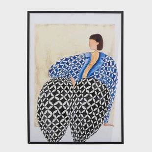 Bloomingville schilderij Vivianne (72x52 cm)