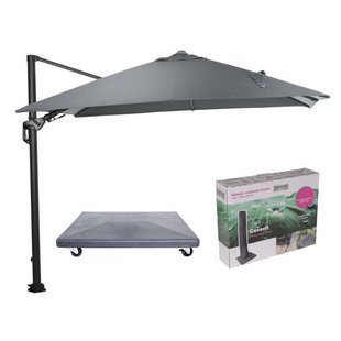 Garden Impressions Hawaii Lumen parasol -incl. 90 kg voet en schoffel