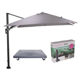 Garden Impressions Hawaii Lumen parasol - incl. 90 kg voet en hoes