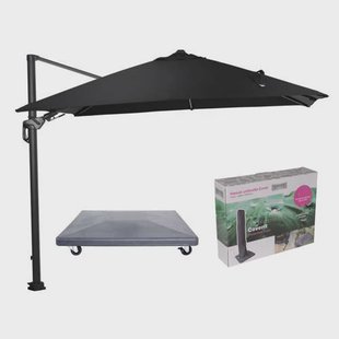 Garden Impressions Hawaii Lumen parasol - incl. 90 kg voet en hoes