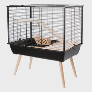 Zolux Knaagdierkooi Neo Muki Zwart 78X48X78,5 cm