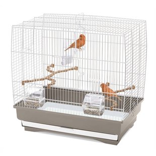 Imac Vogelkooi Irene 3 Taupe/Wit 51X30X48 cm