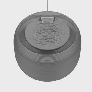 Martin drinkfontein Voor Kat en Kleine Hond Zwart 21X21X15 cm 2,5 ltr