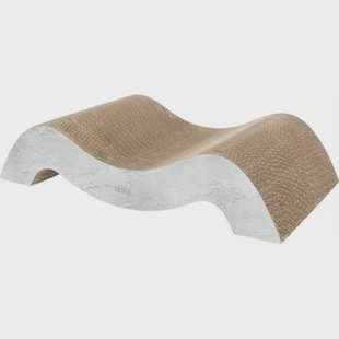 Trixie krabmat Karton XXL Golf Grijs 64 x 37 x 11 cm