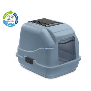 Imac kattenbak Easy Cat 2nd Life Blauw 50X40X40 cm