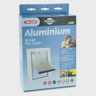 Petsafe aluminium huisdierenluik (deur max 5 cm dik) ( 29,87 x 20,16 cm)