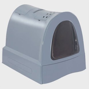 Imac kattenbak Zuma Met Schuiflade Blauw 40X56X42,5 cm
