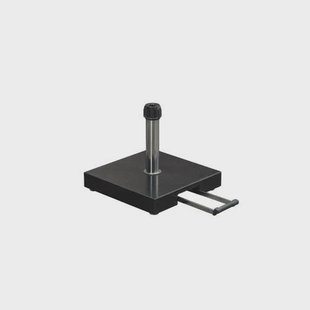 Garden Impressions Einstein parasolvoet graniet 40 kilo black polished