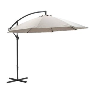 Garden Impressions Athene parasol Ã˜300 - carbon black/ sand