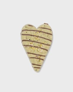 HEMA Chocolade hart wit pistache hart 125g
