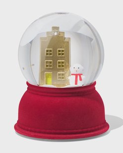 HEMA Sneeuwbol met licht 11x14x14cm