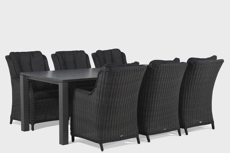 Garden Collections Buckingham/Munster 220 cm dining tuinset 7-delig