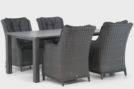 Garden Collections Buckingham/Munster 180 cm dining tuinset 5-delig